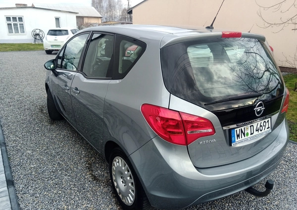 Opel Meriva cena 24900 przebieg: 122000, rok produkcji 2012 z Tarnobrzeg małe 154